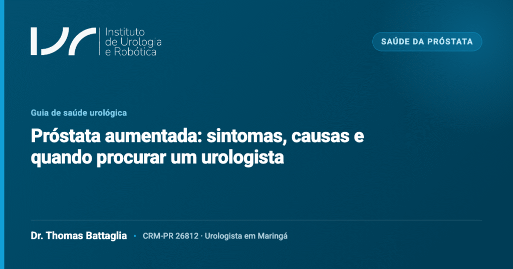 Dr. Thomas Battaglia — urologista em Maringá