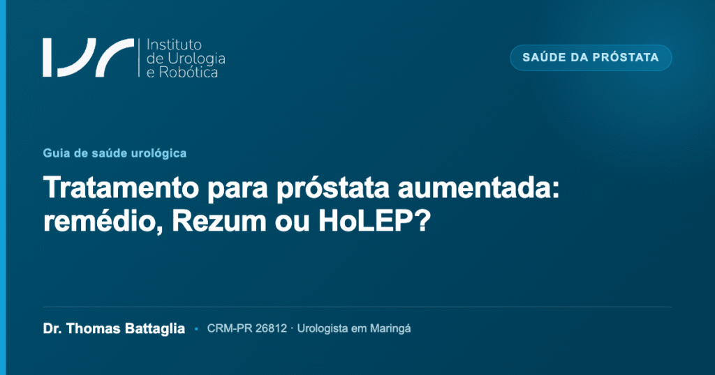 Dr. Thomas Battaglia — urologista em Maringá
