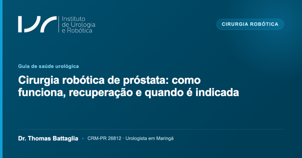 Dr. Thomas Battaglia — urologista em Maringá