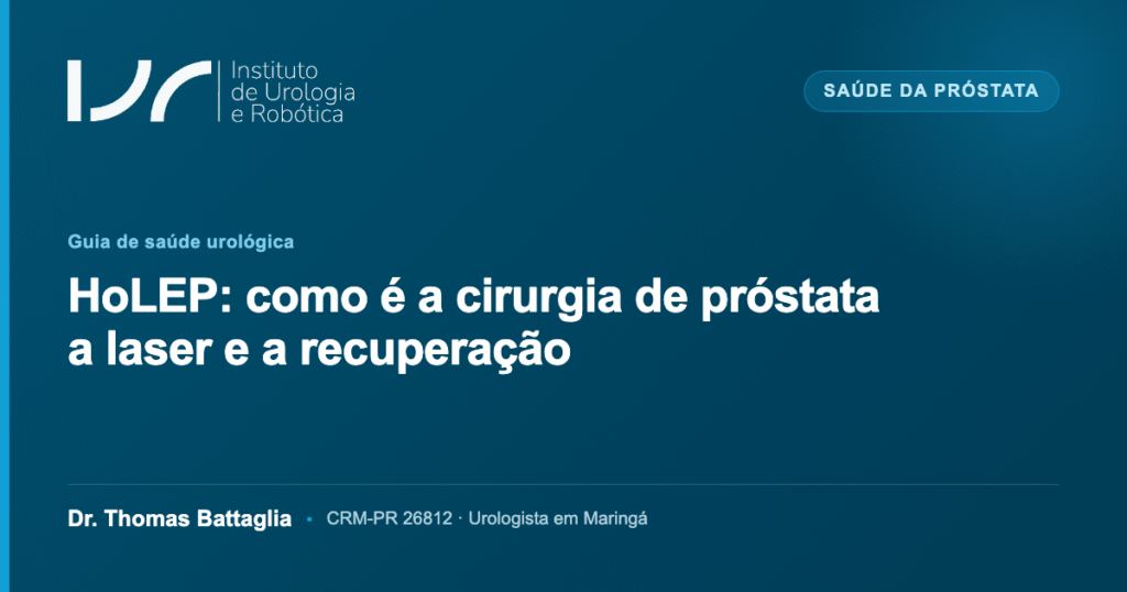 Dr. Thomas Battaglia — urologista em Maringá