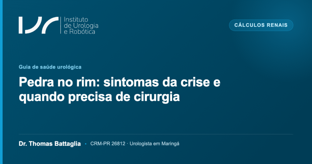 Dr. Thomas Battaglia — urologista em Maringá